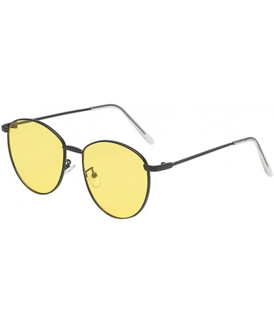Rimless Polarized Sunglasses Vintage Protection - C - CZ19752K35E $11.16