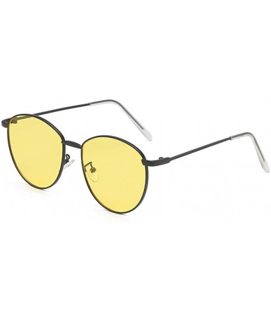 Rimless Polarized Sunglasses Vintage Protection - C - CZ19752K35E $11.16
