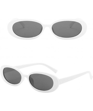 Square Unisex Fashion Small Frame Sunglasses Vintage Retro Irregular Shape Sun Glasses - A - CO19062I5TT $18.60