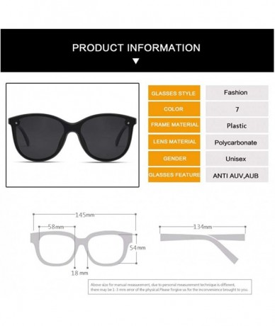 Oval Fashion Design Women Polarized Sunglasses Mirror Sun Glasses Retro Shades Men Vintage Eyewear Gafas UV400 - 1 - CN18RQ74...