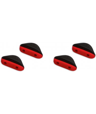 Goggle Replacement Nosepieces Accessories Crosslink Red&Red(Asian Fit) - C118DRH3ELN $14.98
