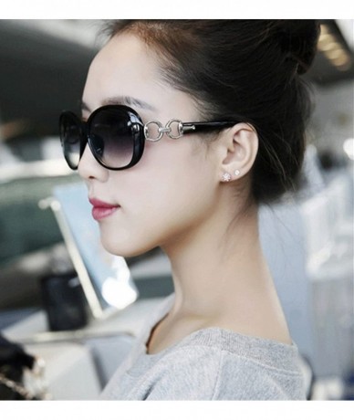 Goggle Sunglasses Women Large Frame Polarized Eyewear UV protection 20 Pcs - Dark Coffee-10pcs - C6184CGUOC4 $84.65