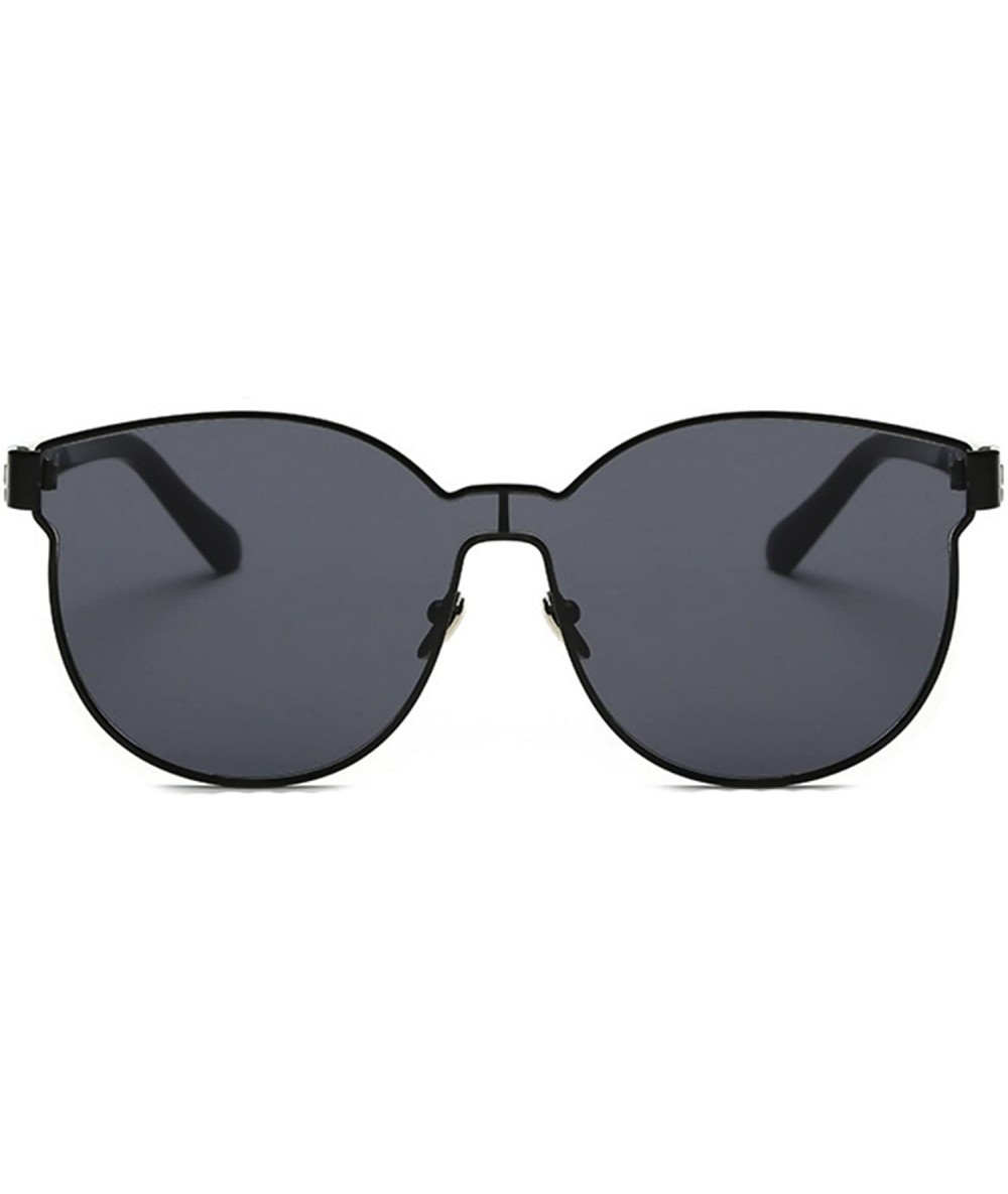 Oval Womens Designer Rhinestones Sunglasses (100% UVA/UVB) - 86036-c1 - C611JY12HC7 $13.04