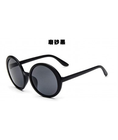 Oversized Men Women Oversize Round Sunglasses Ladies Classic Mirror Sun Glasses Vintage Luxury Female Shades UV400 - 2 - CH19...