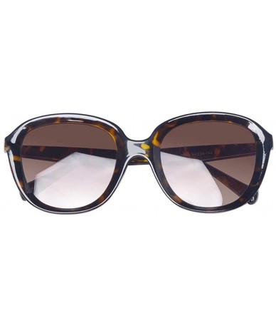 Square Fashion Sunglasses for Women Retro Style Square Sun Glasses UV400 - Tortoise - CX18UEEIDKR $9.27