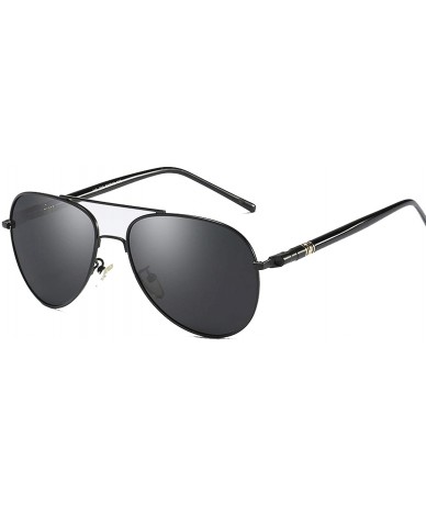 Goggle Men Polarized Sunglasses Classic Pilot Glasses Goggoles Leisure UV400 Protection Metal Frame Oculos De Sol - CT197ZAHM...