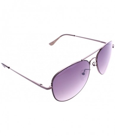 Aviator Top Gun Aviator Metal Sunglasses w/Semi-Dark Lenses - Black Frame - C712HSCQ0MB $8.22