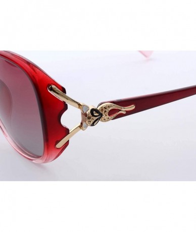 Square Fashion Square Sunglasses for Women Men Oversized Vintage Shades MN8842 - Red - CO1996YKSHE $8.61