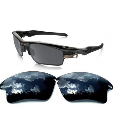 Oversized Replacement Lenses Fast Jacket XL Blue Color Polarized - Black - CS124MFHKIF $22.60