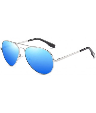 Aviator Sunglasses Male Polarizer Classic Pilot Sunglasses Driver Sunglasses Female - E - CW18QCC8TIO $53.72