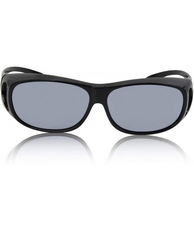 Oversized Fitover Sunglasses Polarized Lens Cover Wear Over Prescription Glasses - CB18KCKAC36 $9.76