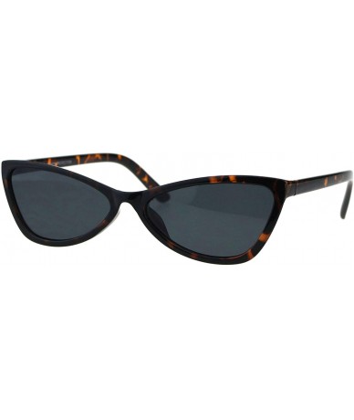 Butterfly Wide Cateye Butterfly Frame Sunglasses Womens Chic Trendy Fashion UV 400 - Tortoise - CP18H8H43K6 $19.02