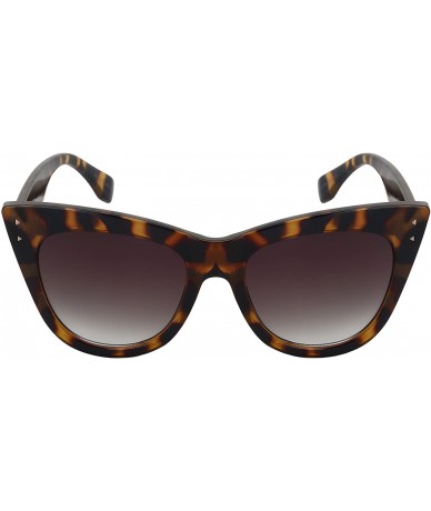 Cat Eye Classic Plastic Cat Eye Women Sunglasses 34154TT-AP - Jelly Tortoise Frame/Grey Gradient Lens - CL18EWO0HYD $8.74
