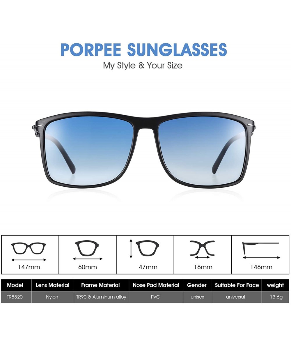 Polarized Sunglasses for Men- UV400 Protection Lightweight Sunglasses ...