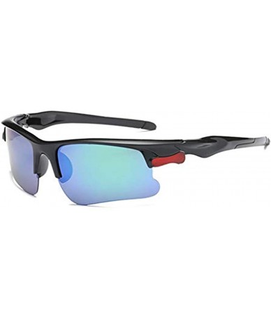 Oversized Men's and Female Polarized Sunglasses Outdoor Sports Sunglasses 2019 Fashion - Blue - CD18TL9Z3CS $19.44