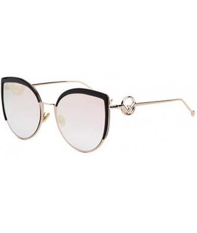 Aviator Big box cat eye sunglasses - 2019 new sunglasses fashion sunglasses - C - CP18S7EUZ76 $76.96