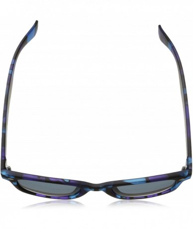 Rectangular Pld6009/S/M Rectangular Sunglasses - Blue Camou/Gray Polarized - C711SHXQR6P $50.83