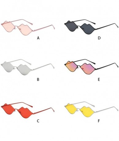 Rimless Sunglasses Polarized Protection REYO Irregular - C - CU18NW8XY7O $8.04