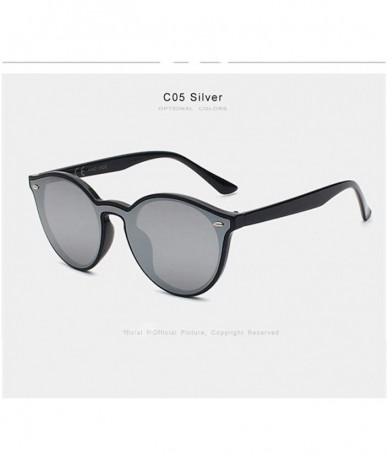 Aviator Fashion Cat Eye Sunglasses Women Brand Designer Retro Female Sun Y7155 C1BOX - Y7155 C5box - CC18XE000ZU $32.90