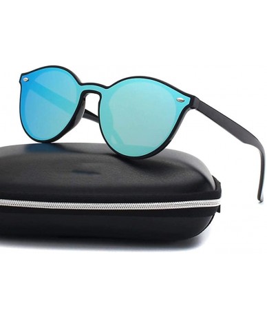 Aviator Fashion Cat Eye Sunglasses Women Brand Designer Retro Female Sun Y7155 C1BOX - Y7155 C5box - CC18XE000ZU $31.69