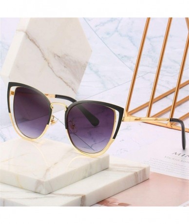 Cat Eye Prevent Droplets Sunglasses Personality - E - CE199MXL5Y7 $44.08
