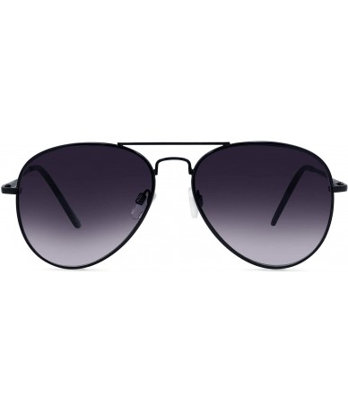 Aviator C Moore Full Reader Aviator Sunglasses for Women and Men NOT BIFOCALS - Black - CI19530ZC65 $17.94