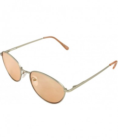 Oval TU9314T Retro Oval Fashion Sunglasses - Pink - CY11CB14199 $8.18
