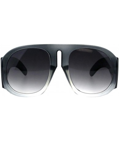 Oversized Womens Sunglasses Super Oversized Thick Modern Fashion Shades - Grey (Smoke) - CO18IARCT28 $11.37