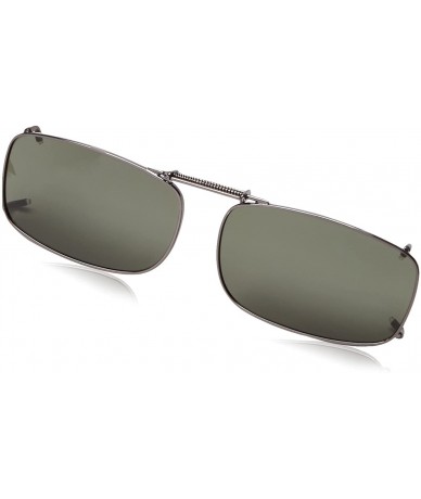 Rectangular Haven-15 Rec Rectangular Sunglasses - Grey - C811KCBXB0P $21.95