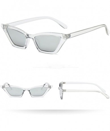 Cat Eye Cat Eye Sunglasses Clout Goggles Vintage Narrow Style Retro Sun Glasses for Men Women by 2DXuixsh - E - CW18SCURW85 $...