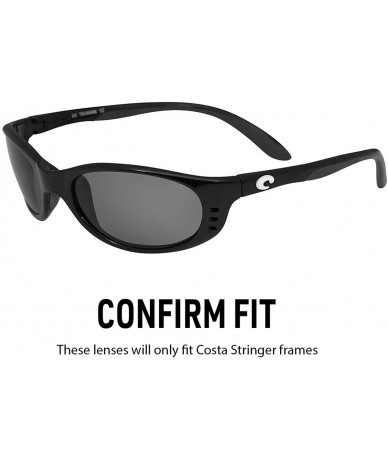 Sport Polarized Replacement Lenses for Stringer Sunglasses - Multiple Options - Red Mirror - CE120X6S199 $36.12