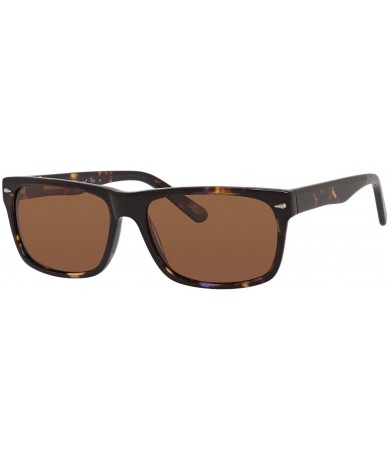 Rectangular Vintage Inspired Polarized Sunglass Collection 4723 in Tortoise - C212DHLNNZ9 $108.12