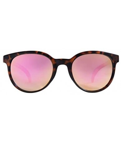 Round Wyecreeks Polarized Sunglasses Protection - Tortoise - Rose - C318K2YNY2O $37.25