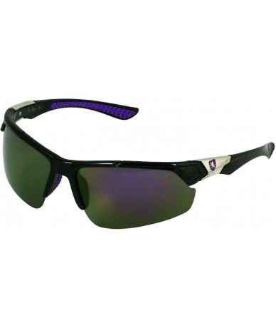 Semi-rimless Men Polarized Premium Sport Sunglasses Baseball Cycling Fishing Wrap Around Driving Glasses - CW18U0H2N0Q $14.22