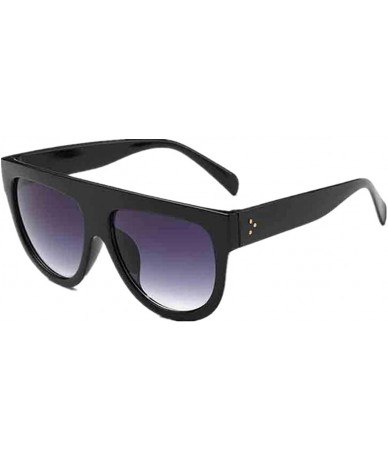 Oversized Sunglasses for Men Women Vintage Sunglasses Gradient Color Sunglasses Retro Oversized Glasses Eyewear - A - CQ18QMW...