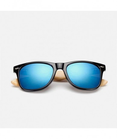 Aviator Bamboo Sunglasses For Men Women Travel Goggles Sun Glasses Vintage C3 Multi - C5 - C618YNDEEKT $11.19