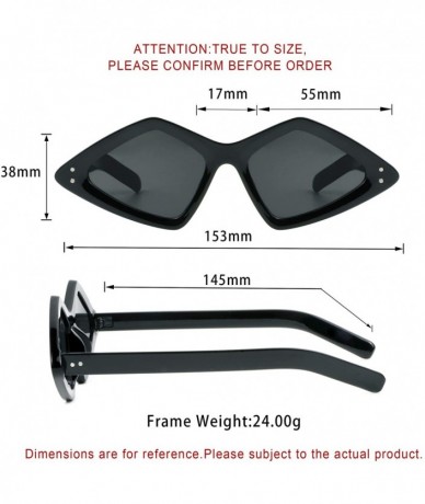 Oversized Oversize Multifunction Sunglasses - UV400 Protection - Retro for Men/Women - Ryan - CH1979H4UXL $23.03