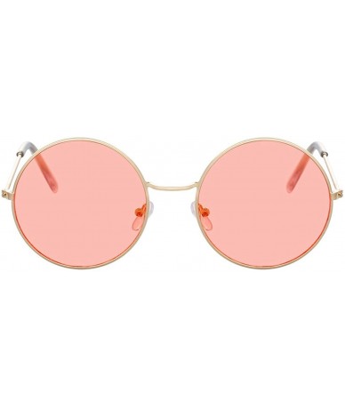 Goggle Fashion Bule Round Sunglasses Women Er Luxury Sun Glasses Cool Retro Female Oculos Gafas - Gold Green - CH198AI7GTX $1...