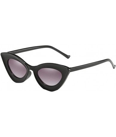Rimless Classic Retro Round Polarized Sunglasses UV400 Mirrored Lens - Gray - CY199ARMQ6K $21.60