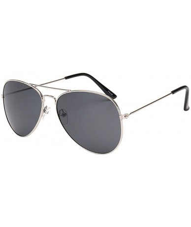 Round Women Men Sunglasses Retro Glasses Unisex Holiday Casual Fashion Vintage Oversize Metal Frame Gradient Eyewear - CV196N...