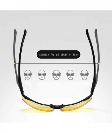 Goggle Polarizing Glasses Night Driving Glasses HD Vision Anti Glare Sunglasses For Men (color8) - Color8 - CV18Y3H0AEK $31.77