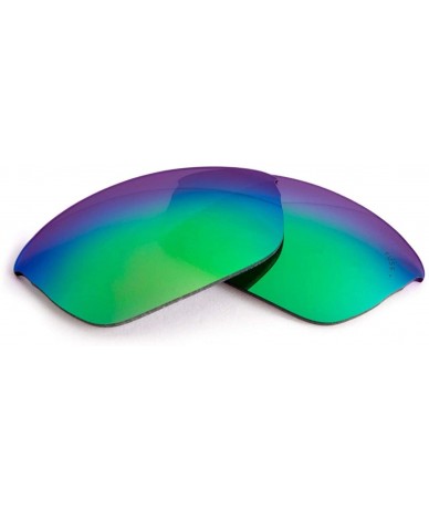 Rectangular Replacement Lenses for Oakley Half Wire - Sapphire Mirror Polarized - C817AA34M5E $33.65