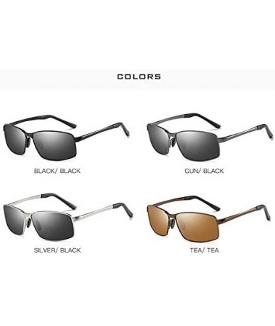 Oversized Womens Sunglasses mens polarized lenses driving lightweight UV cut UV cut fishing sport tennis Glasses - Silver - C...