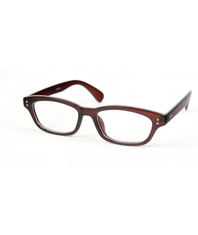 Wayfarer Classic Retro Wayfarer Frame Sunglasses 1135CL - Brown - C111BFC1KNZ $10.82