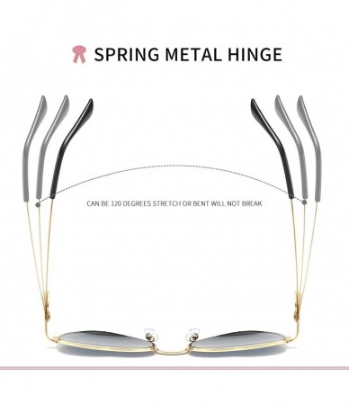 Rimless Heart Sunglasses Thin Metal Frame Lovely Heart Style for Women - Black Lens+gold Frame - CN18WHI4WMM $20.67