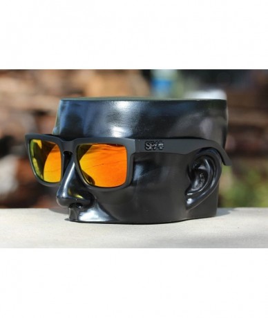 Sport Polarized Replacement Lenses for Spy Helm Sunglasses - Multiple Options - Fire Orange Mirror - CK120YTGQ6Z $30.46