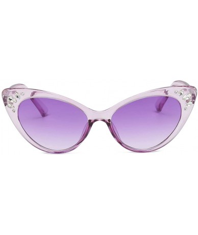 Wrap Women Vintage Eye Sunglasses Retro Eyewear Fashion Radiation Protection - G - CG18TOTUADO $15.56