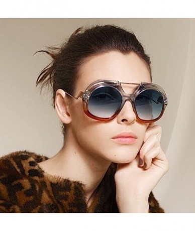 Square Fashion Polarized Sunglasses REYO Oversized - E - C418NW9R545 $11.11