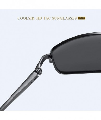 Oval Sunglasses Polarized Antiglare Anti ultraviolet Travelling - Tan - CI18WNUKS20 $25.99