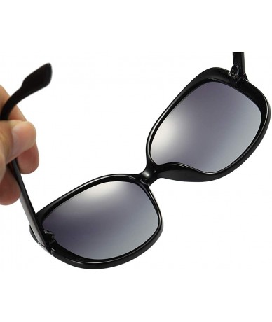 Oval Polarized Sunglasses for Women Antiglare Anti-ultraviolet UV400 Fishing Driving Glasses Fashion Over-sized - CA18WENDL3D...